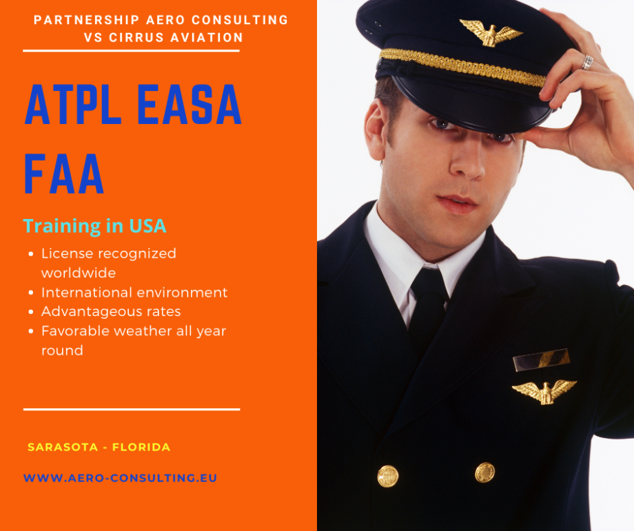 Aero Consulting Formations aéronautiques - Licence de pilote - ATPL EASA FAA aux USA  en Floride aux USA Devenez pilote de ligne - Become an airline pilot ! Get your pilot licence 25% lower rates - ATPL EASA FAA in Florida