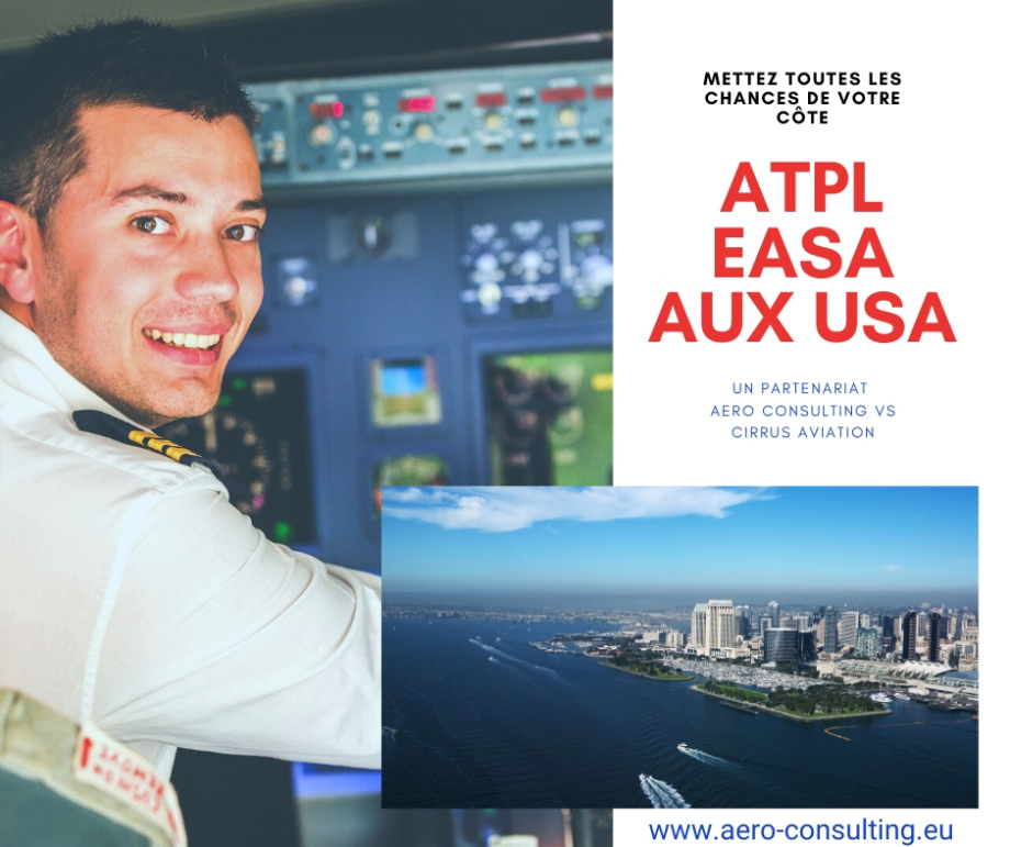 Aero Consulting Formations aéronautiques - ATPL EASA FAA AUX USA Licence de pilote de ligne - Formation intégrée en Californie