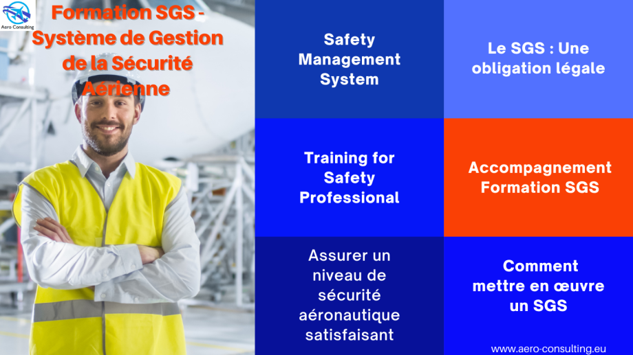 Aero Consulting Formation SGS Système de Gestionde la Sécurité Safety Management System