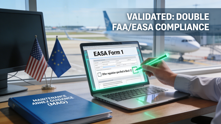 Aero Consulting.eu Validated: Double FAA/EASA Compliance